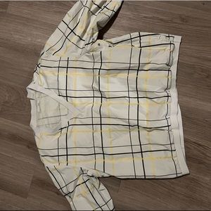 Black/Yellow/White Windbreaker